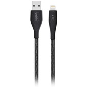Belkin DuraTek Plus Lightning-to-USB-Type-A Cable (1.2m, Black)