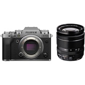 Fujifilm X-T4 Mirrorless Digital Camera with 18-55mm Lens (Silver)