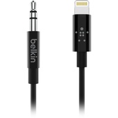 Belkin 3.5mm Audio to Lightning Cable (1.8m, Black)