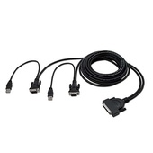 Belkin OmniView Dual-Port Cable VGA & USB 3.6m