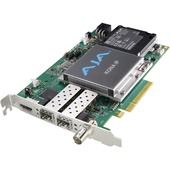 AJA KONA IP Video/Audio I/O Card, 8-Lane PCIE 2.0, 2x10 Gige SFP Cages, HDMI Monitoring Output