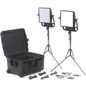 Litepanels Astra Bi-Colour LED Traveler Duo Kit (Gold Mount)