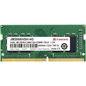 Transcend 4GB JetRam DDR4 2666 MHz CL19 SO-DIMM Memory Module (512Mx16 Chip)