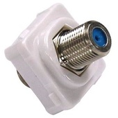 DYNAMIX AMDEX F to F Connector Insert for AMDEX Face Plates AMDEX Style
