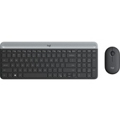 Logitech MK470 Slim Wireless Desktop Kit (Black)