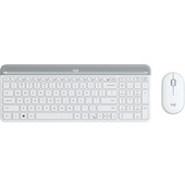 Logitech MK470 Slim Wireless Desktop Kit (White)