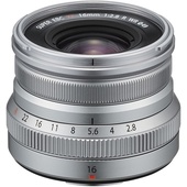 Fujifilm XF 16mm f/2.8 R WR Lens (Silver)