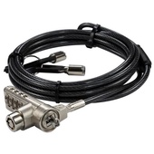 DYNAMIX 2m Locking Security Cable For Kensington Security Slot