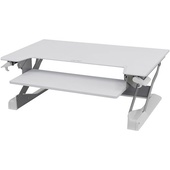 Ergotron WorkFit-TL Sit-Stand Desktop Workstation (White)