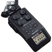 Zoom H6 6-Channel Handy Recorder (Black)