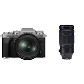 Fujifilm X-T4 Mirrorless Digital Camera with 100-400mm Lens (Silver)