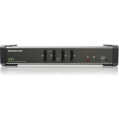 IOGEAR GCS1104 4-Port USB DVI KVMP Switch with Audio and Cables