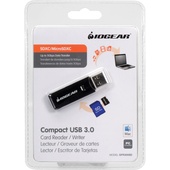 IOGEAR Compact USB 3.1 Gen 1 SDXC/microSDXC Card Reader/Writer