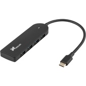 Xcellon 4-Port Slim USB 3.1 Gen 1 Type-C Hub
