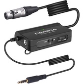 Comica Audio LinkFlex AD1 Preamp Audio Adapter XLR to 3.5mm TRRS
