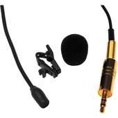 Microphone Madness MM-ML Micro-Lapel Style Mono Omnidirectional Microphone (Black)