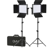 GVM Studio 2-Video Light Kit (2.1m)