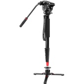 GVM Aluminium 5-Section Monopod with Video Fluid Head