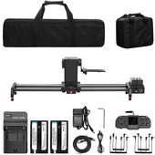 GVM 3D 3-Axis Wireless Carbon Fiber Motorised Slider with Bluetooth Remote (0.8m)