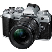 Olympus OM-D E-M5 Mark III Mirrorless Digital Camera with 12-45mm Lens (Silver)