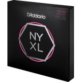 D'Addario NYXL32130SL Regular Light Electric Bass Strings (6-String Set, Super Long Scale, 32-130)