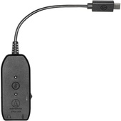 Audio-Technica ATR2x-USB 3.5mm to USB 2.0 Type-C Audio Adapter
