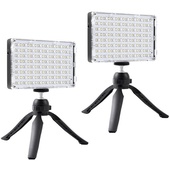 GVM On-Camera RGB LED Video 2-Light Kit