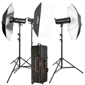 Godox SK400II 3-Light Studio Flash Kit