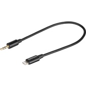 Saramonic SR-C2000 3.5mm TRS Male to Lightning Adapter Cable for Audio to iPhone (9"/22.8cm)