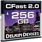 Delkin DDCFST560256 256GB Cinema CFast 2.0 Memory Card