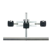 Yellowtec Mika Set 3 Dual Monitor Set (Black)