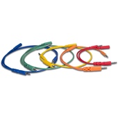 Hosa Hopscotch 3.5mm Patch Cables Pack of 5 (1.3cm, 2.5cm, 3.8cm, 5.1cm, 7.6cm)