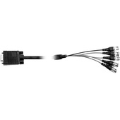 Hosa Breakout Cable HDB15 Male to BNC Male x5 (0.9m)