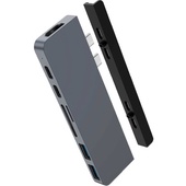 Hyper HyperDrive DUO 7-in-2 USB-C Hub for MacBook Pro/Air (Grey)