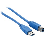 Hosa SuperSpeed USB 3.1 Type-A Male to Type-B Male Cable (1.8m)