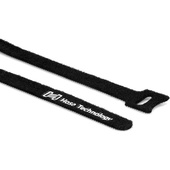 Hosa Technology Hook & Loop Cable Ties 50 Pack (Black, 20.3cm)