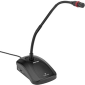 Senal Gooseneck Condenser Microphone with Integrated Base & Silent Touch Pad (0.3m)