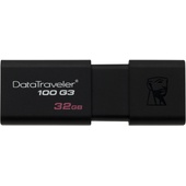 Kingston 32GB Data Traveler 100 G3 USB 3.0 Flash Drive (3-Pack)