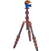 3 Legged Thing Leo 2.0 Tripod Kit with AirHed Pro Lever Ball Head (Bronze and Blue)