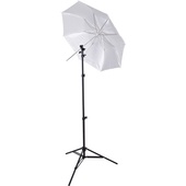 Westcott Compact Umbrella Flash Kit Optical White Satin Diffusion (1.1m)