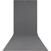 Westcott X Drop Wrinkle-Resistant Background - Neutral Grey (1.5 x 3.7m)