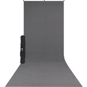 Westcott X Drop Backdrop Kit Neutral Grey (1.5m x 3.7m)