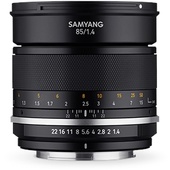 Samyang MF 85mm f/1.4 WS Mk2 Lens for Nikon F