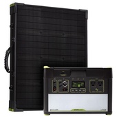 Goal Zero Yeti 1400 Li Power Station & Boulder 100 Briefcase Solar Panel Bundle