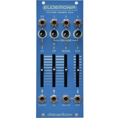 Dreadbox Chromatic Eudemonia Eurorack Module Dual Filter, 3-Input Mixer, and VCA (10 HP)