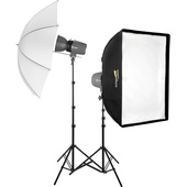 Angler Two Monolight Umbrella and Softbox Kit