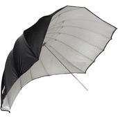 Angler ParaSail Parabolic Umbrella (White with Removable Black/Silver, 2.2m)