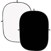 Angler Collapsible Background II 1.5 x 2.1m (Black/White)