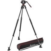 Manfrotto 504X Fluid Video Head with 635 Carbon Fibre Tripod