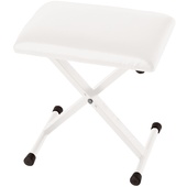 Korg Adjustable Electronic Keyboard Bench (White)
